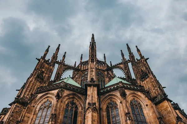 Eski Avrupa Şehri Prag Güzel Barok Gotik Mimarisi — Stok fotoğraf