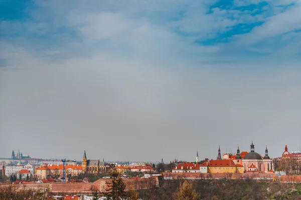 Панорама Праги Чехия — стоковое фото