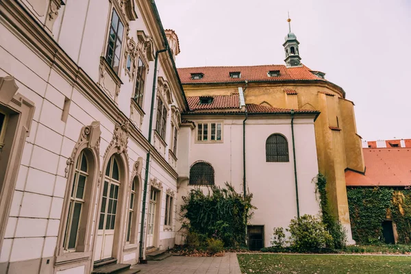 Tourism in Europe , the street of old town Prague .