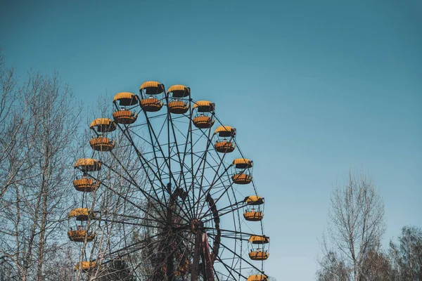 Park rozrywki. Katastrofa. — Zdjęcie stockowe