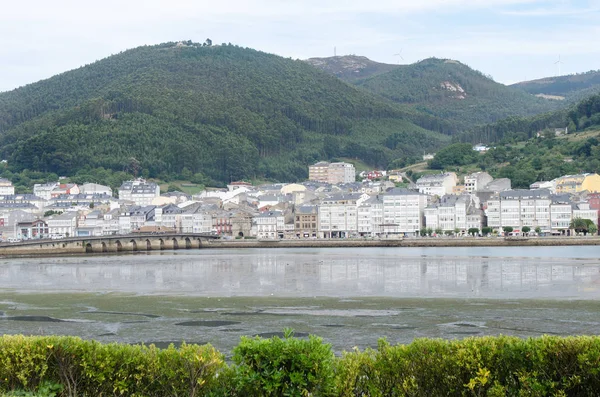 Viveiro, Galiçya, İspanya'nın görünümü.