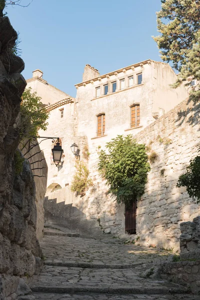 Pueblo medieval de Les Baux de Provence. Uno de los más pintorescos — Foto de Stock