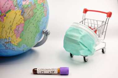 Coronavirus 'un küresel ekonomi ve borsa üzerindeki etkisi, mali kriz kavramı