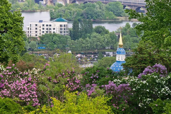 Klostret Vydubychi i Kiev — Stockfoto