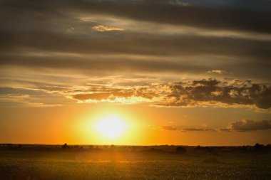  Batan güneş ışınları