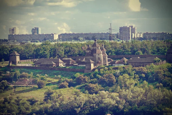 Zaporozhye Sech Adası, Khortytsya Ukrayna retro işleme üzerinde