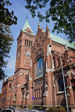 ilahi anne kilisesi, sürekli yardım. Krakow Eski Katolik Kilisesi, Polonya, Avrupa.