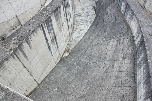 Abstract Gray Background Concrete Structure Dam Closeup — Stock Photo, Image