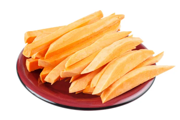 Cutted sweet potatoes — Stock Photo, Image