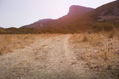 Yaz döneminde hotest gün yüksek dağ