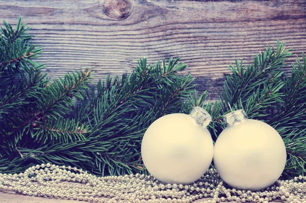 Decoración de Navidad, vacaciones, año nuevo y concepto de decoración . — Foto de Stock