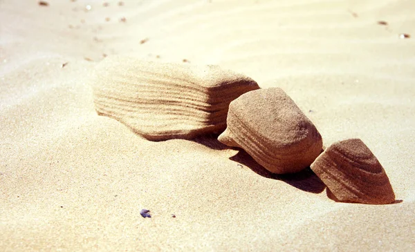 Struktura písku. — Stock fotografie