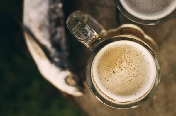 Cerveja e lanche para cerveja . — Fotografia de Stock