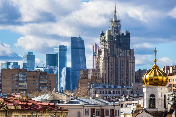 Warstwy architektury Moskwa — Zdjęcie stockowe