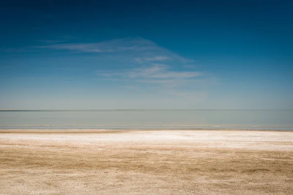 Etosha Pan Soyut Fotoğrafı Öğlen Vakti Namibya Daki Etosha Ulusal — Stok fotoğraf