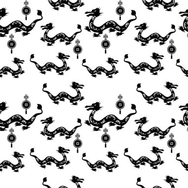 dragons siyah arka plan