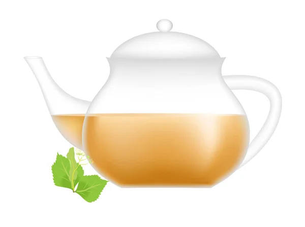 Липовый чай — стоковый вектор