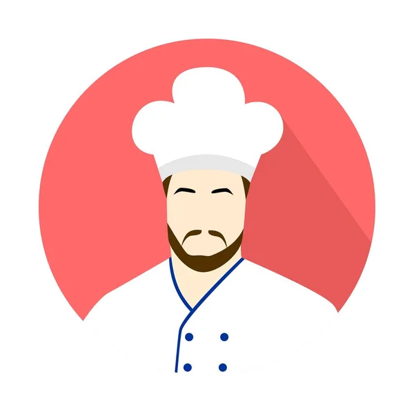 Cuisinier homme icône — Image vectorielle