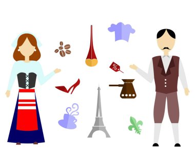 Fransa düz tasarım