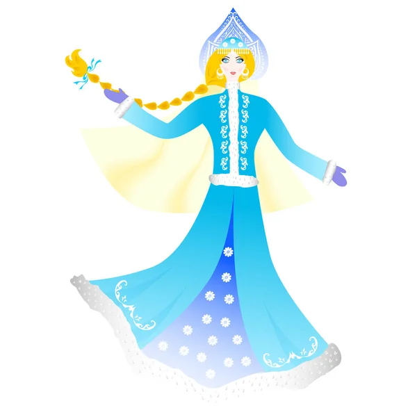 La Reina de las Nieves — Vector de stock