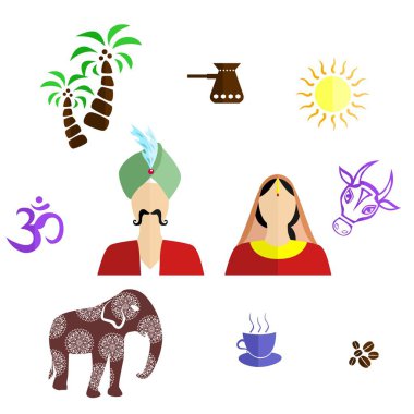 Hindistan düz tasarım