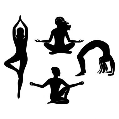 Yoga pozlar seti