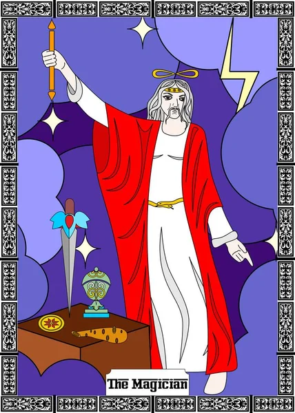 Sihirbaz adam kartı