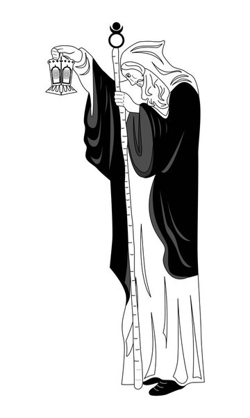 Человек-отшельник
