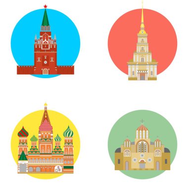 Rusya Icons Set