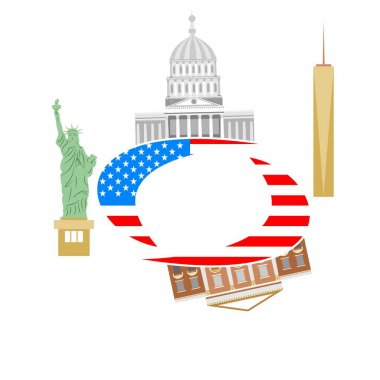 ABD bayrağı sights