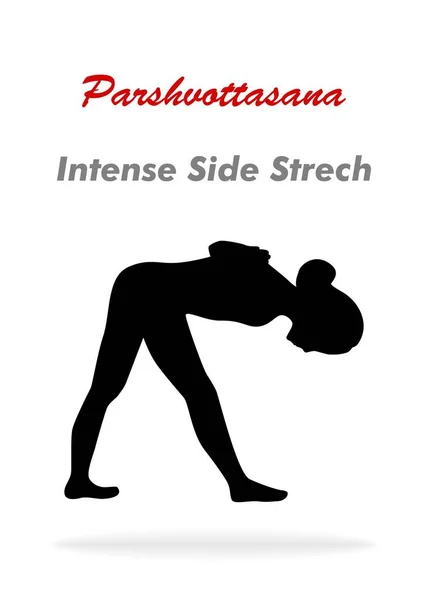 Strech lateral intenso — Vector de stock