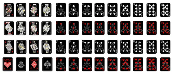 Hrací karty — Stockový vektor