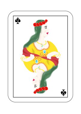 bazı maça Kraliçe