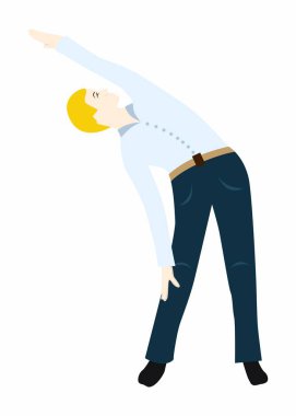 Office yoga sekiz siyah