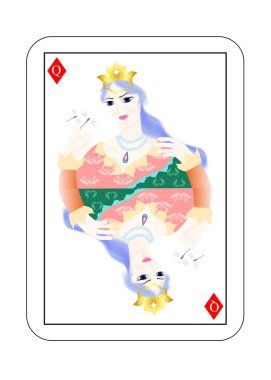 bazı elmas Kraliçe