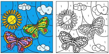 Çocuk mozaik kartı