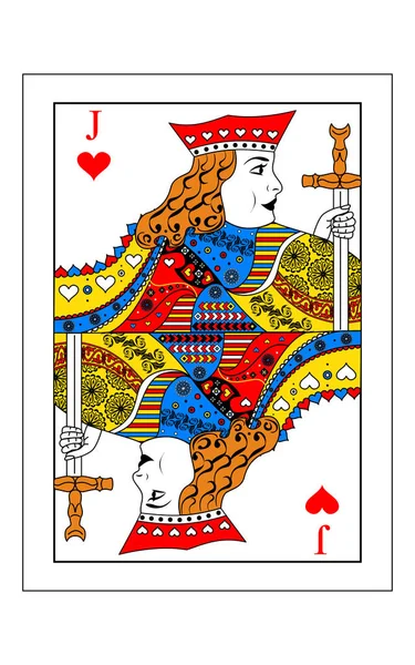 Jack queen king of hearts hi-res stock photography and images - Alamy