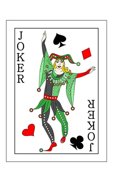 Joker Pani — Wektor stockowy