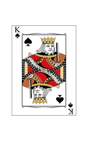 Król pik — Wektor stockowy
