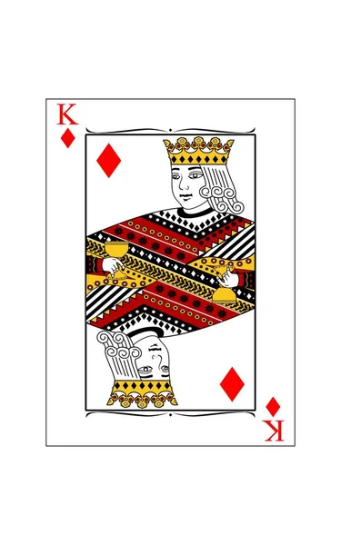 Kárový král — Stockový vektor