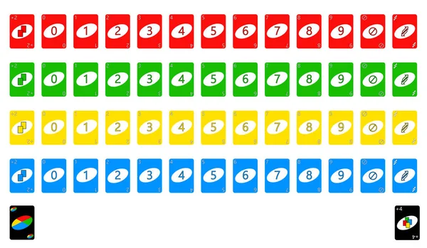 resimde - tüm sayılar iskambil ayarla.