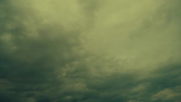 Nuages Temps-lapse dramatique — Video