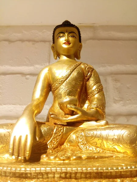 Siddhartha Gautama Shakyamuni Buddha Teacher Philosopher Spiritual Leader Who Founder — Stock Photo, Image