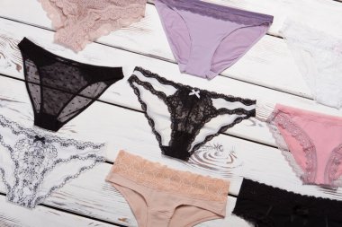 Güzel dantel külot arka plan. 