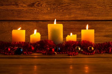 Rahat akşam dekorasyon. Romantik akşam.