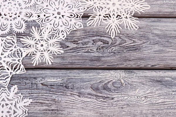 stock image Many beautiful Christmas snowflakes. 