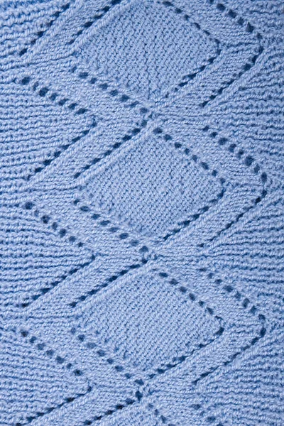 Delicato blu maglia . — Foto Stock