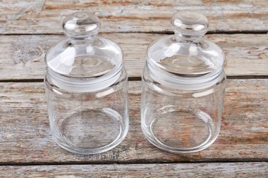 Toplu mutfak için iki tasarım Cam Kavanoz. 