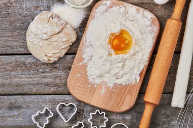 Evde Kurabiye Pişirme. 