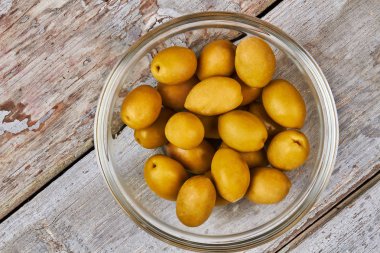 Zeytin kase Üstten Görünüm.